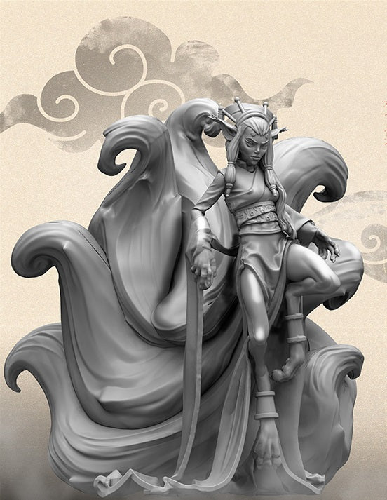 Conquest - Yoroni Kitsune Onmyoji Miniature