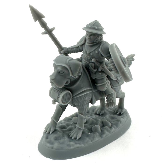 Dungeon Dwellers Bones: Male Halfing Dog Rider