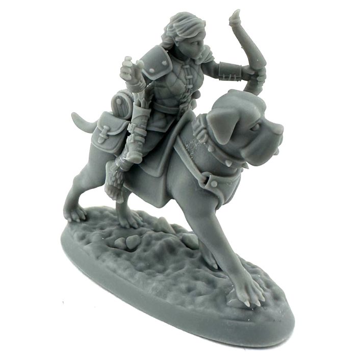 Dungeon Dwellers Bones: Female Halfing Dog Rider