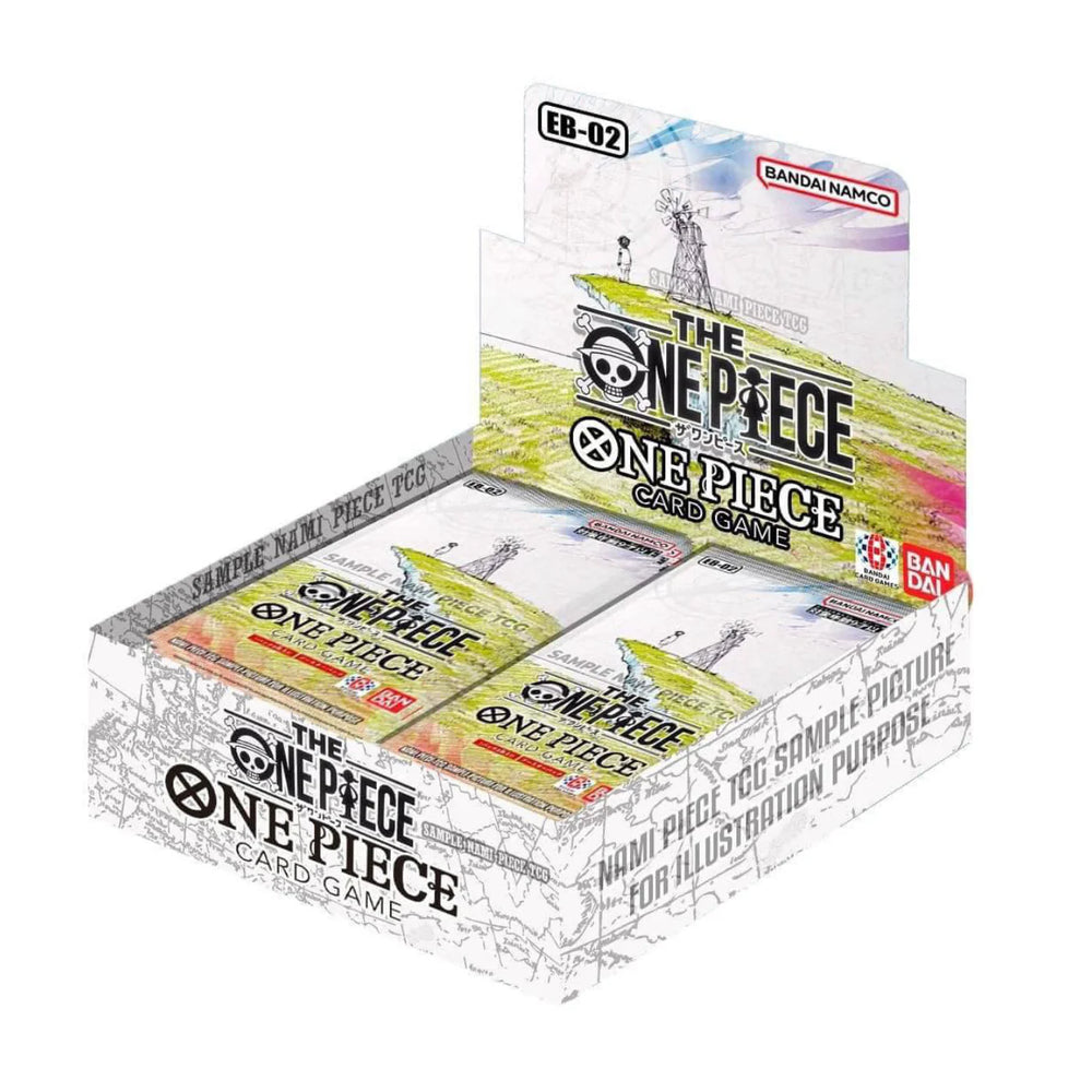 One Piece TCG - EB-02: Anime 25th Collection Booster Box Not Just Gamin' One Piece TCG - EB-02: Anime 25th Collection Booster Box Not Just Gamin'