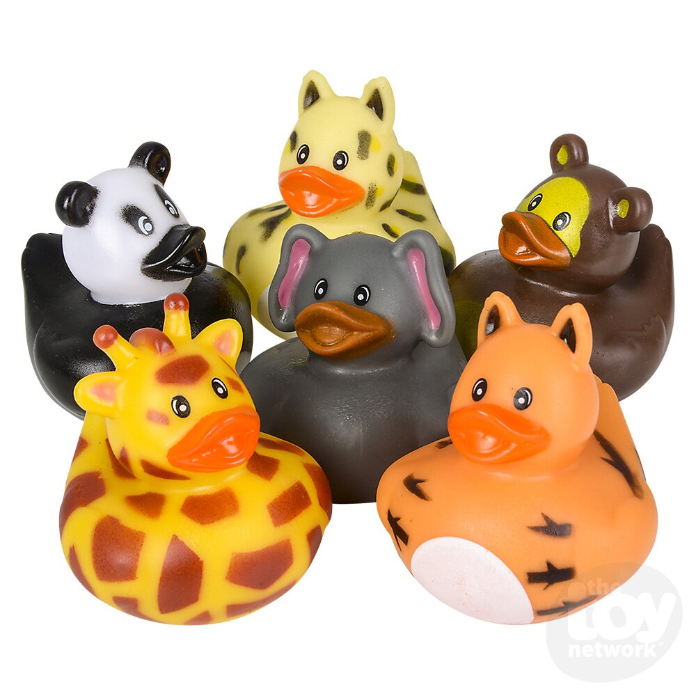 Zoo Animal Rubber Duckies(1)