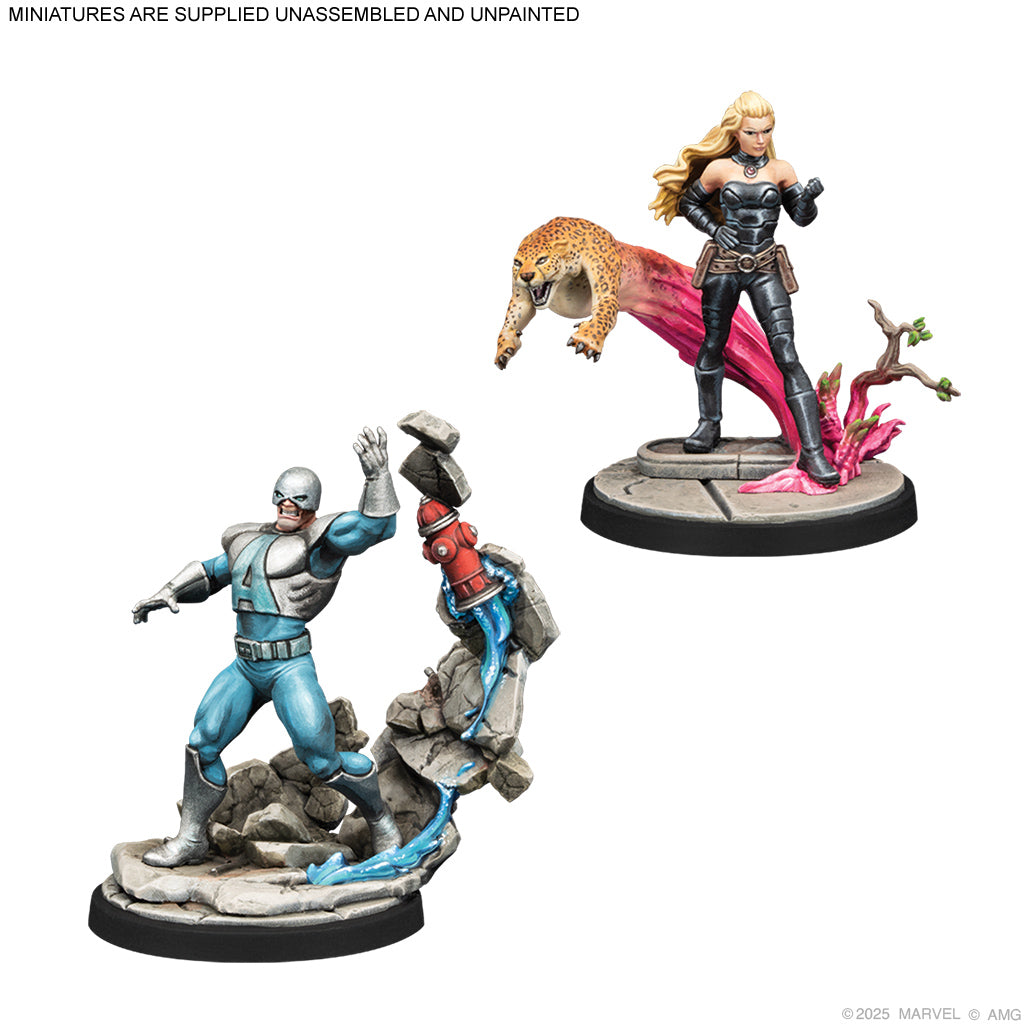 Marvel Crisis Protocol - Avalanche, Exodus, and Lady Madtermind Character Pack