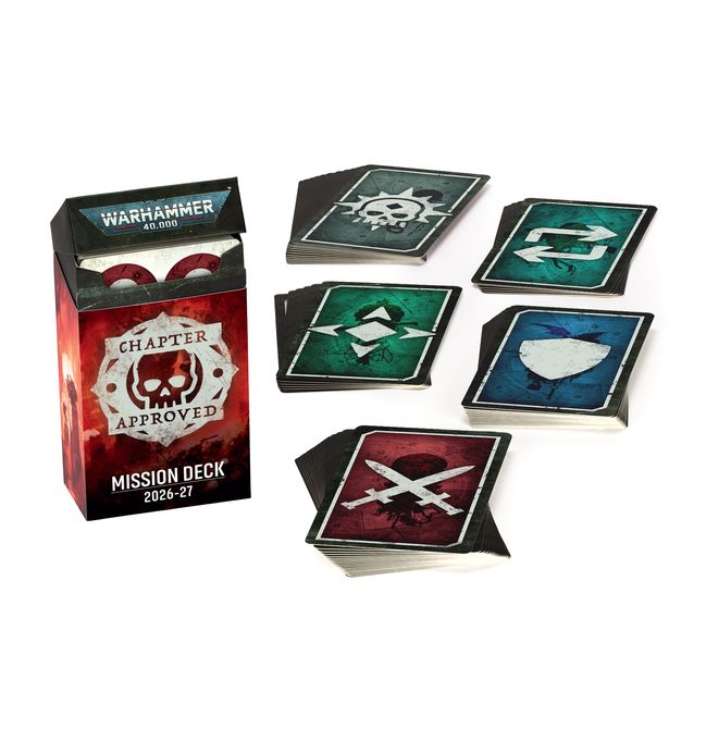 40K - Chapter Approved 2026 Mission Deck