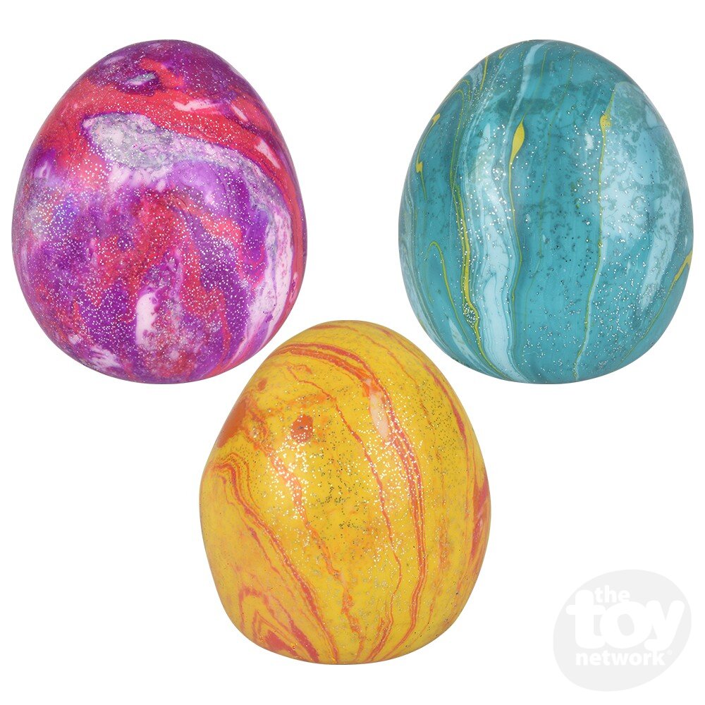Squish And Stretch Marbleized Easter Egg