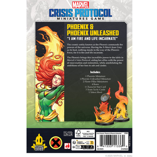 Marvel Crisis Protocol - Phoenix and Phoenix Unleashed