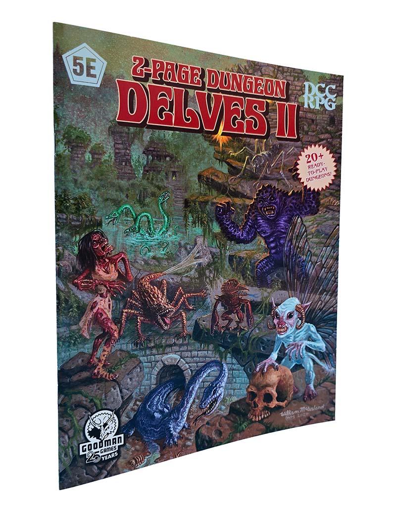 Dungeon Denizens - 2-Page Dungeons Delves 2