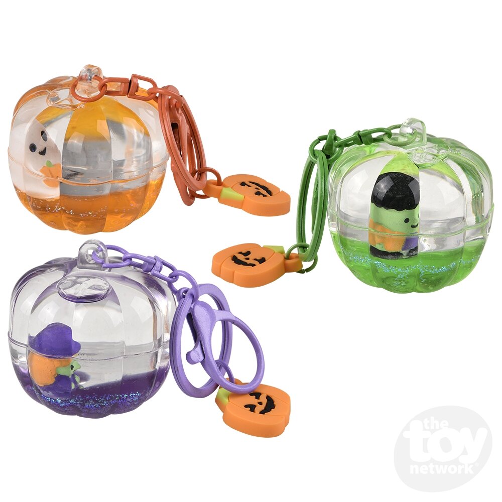 Liquid Jack O Lantern Clip On