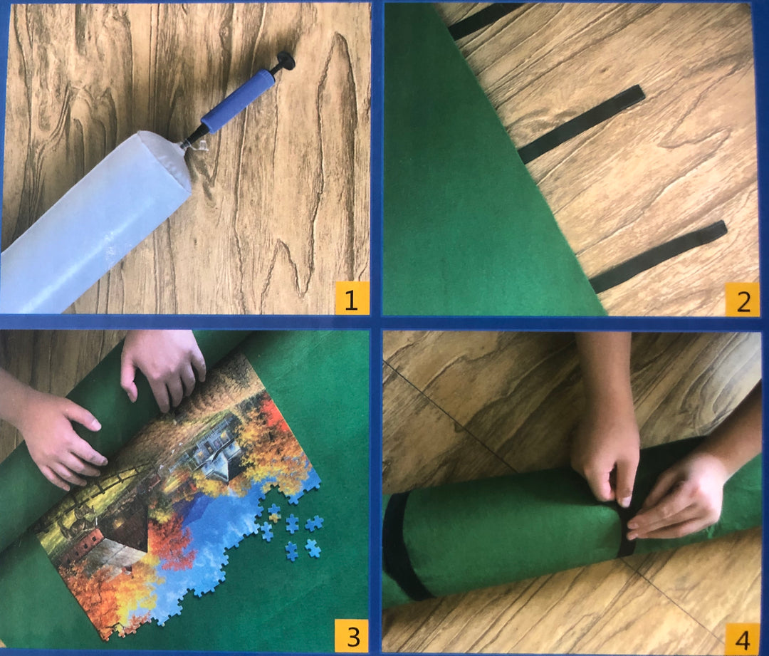 White Mountain Puzzles - Puzzle Roll-Up Mat