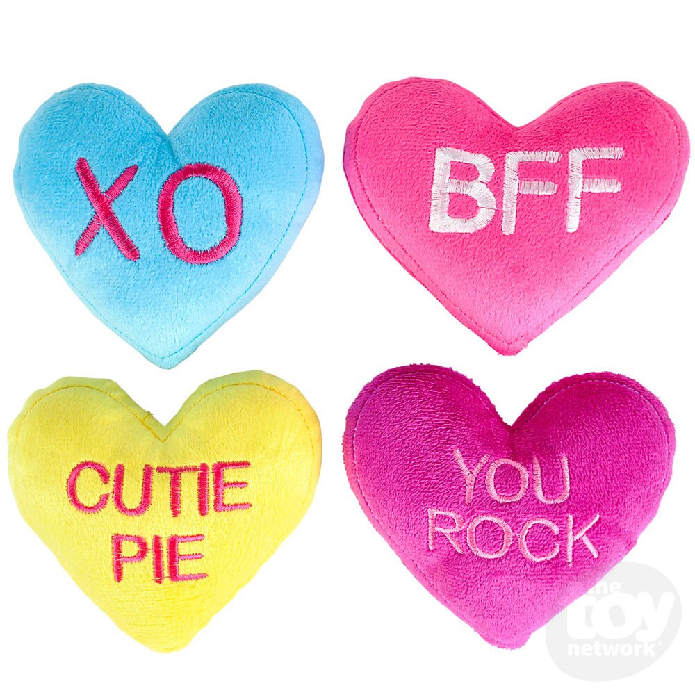 Conversation Heart Plush