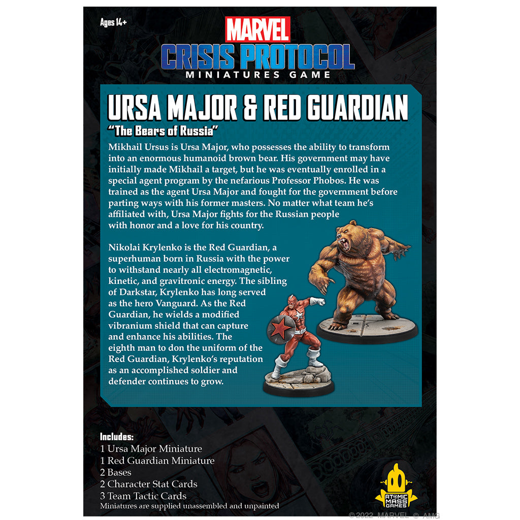 Marvel Crisis Protocol - Red Guardian & Ursa Major