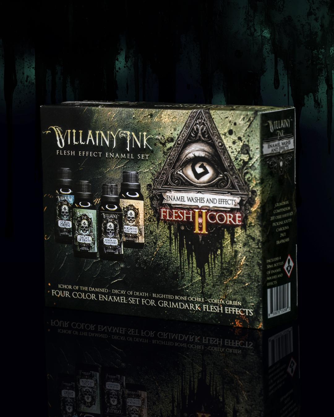 Villainy Ink: Flesh Core Two Set