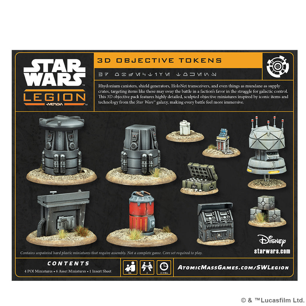 Star Wars Legion - 3D Objective Tokens