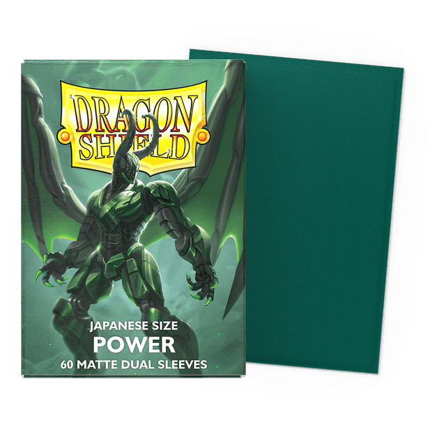 Dragon Shield - Japanese Size Matte Dual Sleeves, Power (60 count)