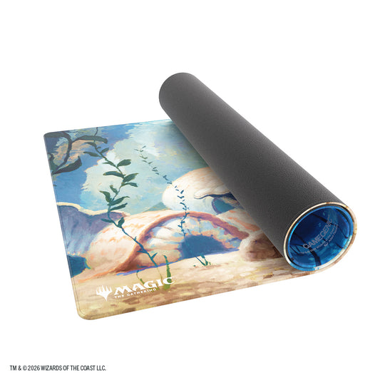 Magic: The Gathering | Lorwyn Prime Shiny Playmat - Hallowed Fountain