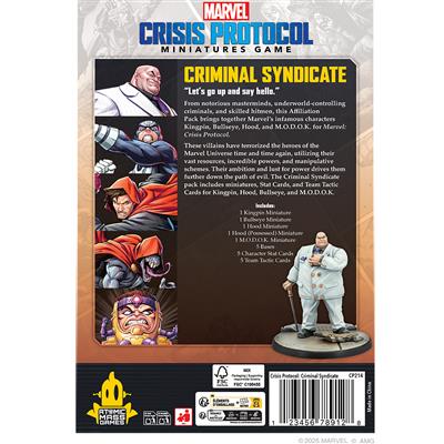 Marvel Crisis Protocol - Criminal Syndicate Affiliation Pack