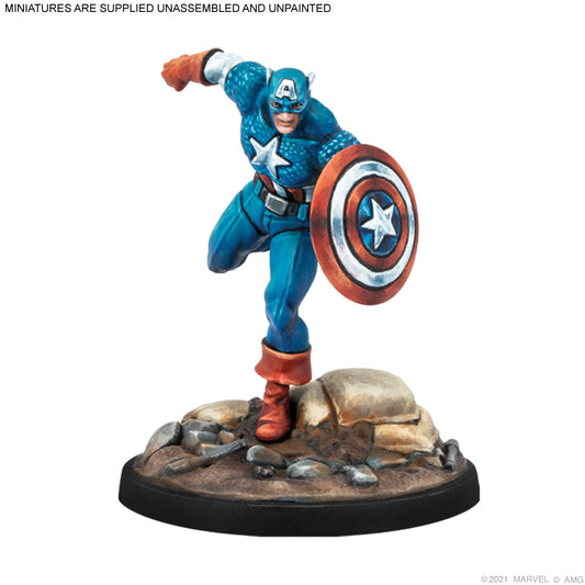 Marvel Crisis Protocol - Captain America & Torch
