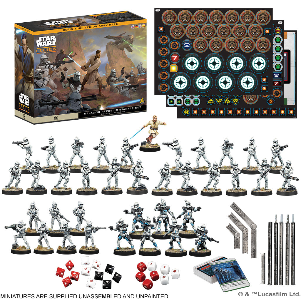 Star Wars Legion – Galactic Republic Starter Set