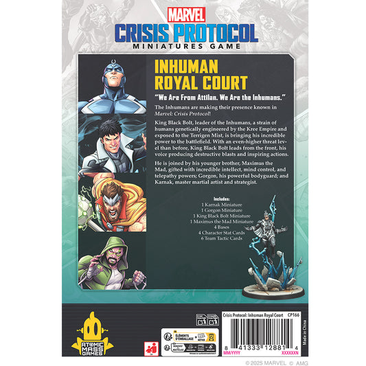 Marvel Crisis Protocol - Inhuman Royal Court Character Pack
