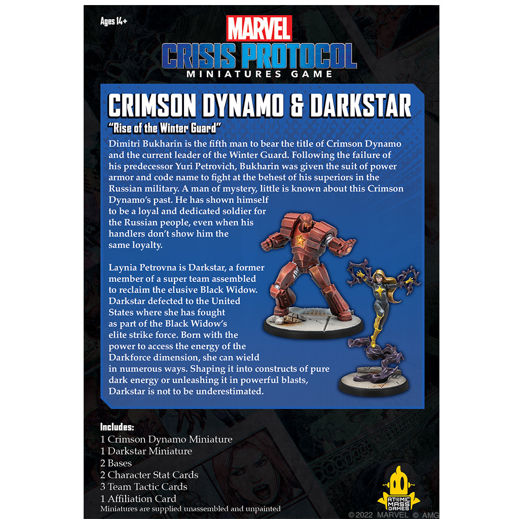 Marvel Crisis Protocol - Crimson Dynamo & Darkstar