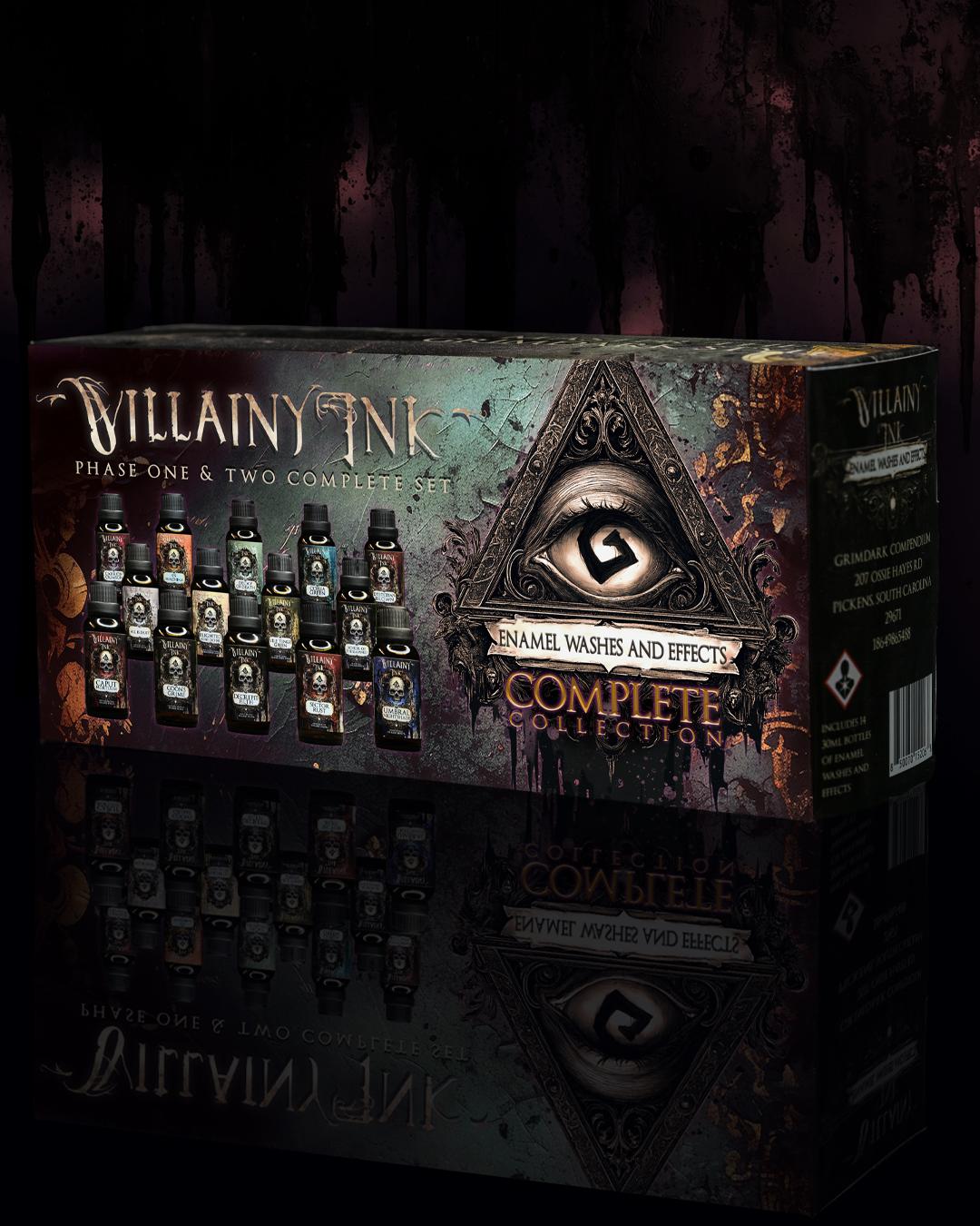 Villainy Ink: Enamel Washes and Effects, Complete Collection