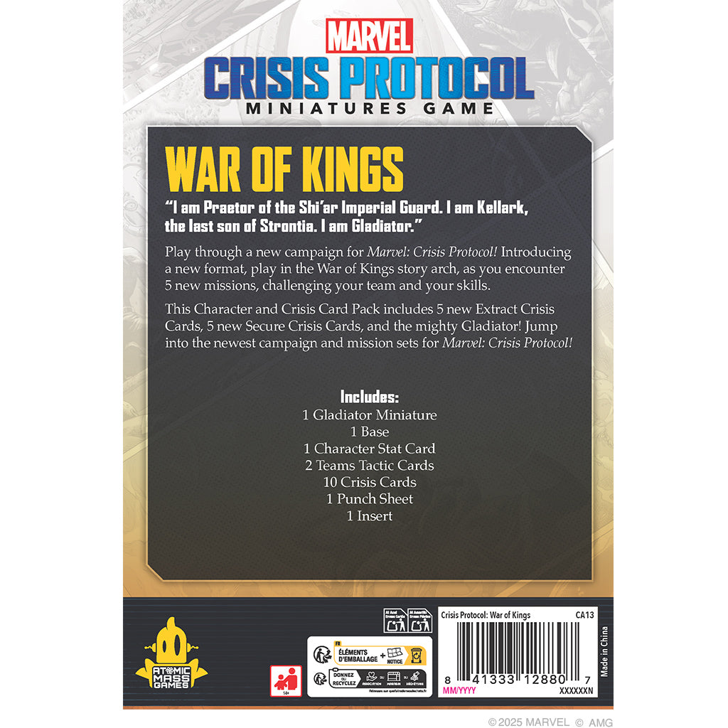 Marvel Crisis Protocol - War of Kings