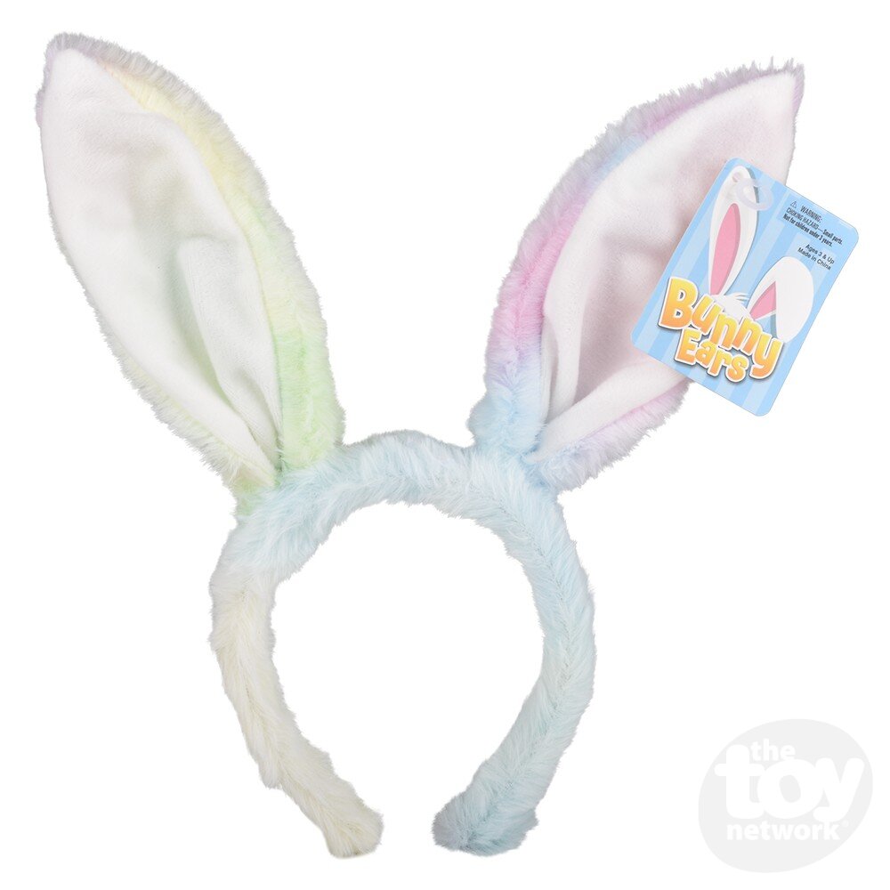 Plush Cotton Candy Bunny Ears