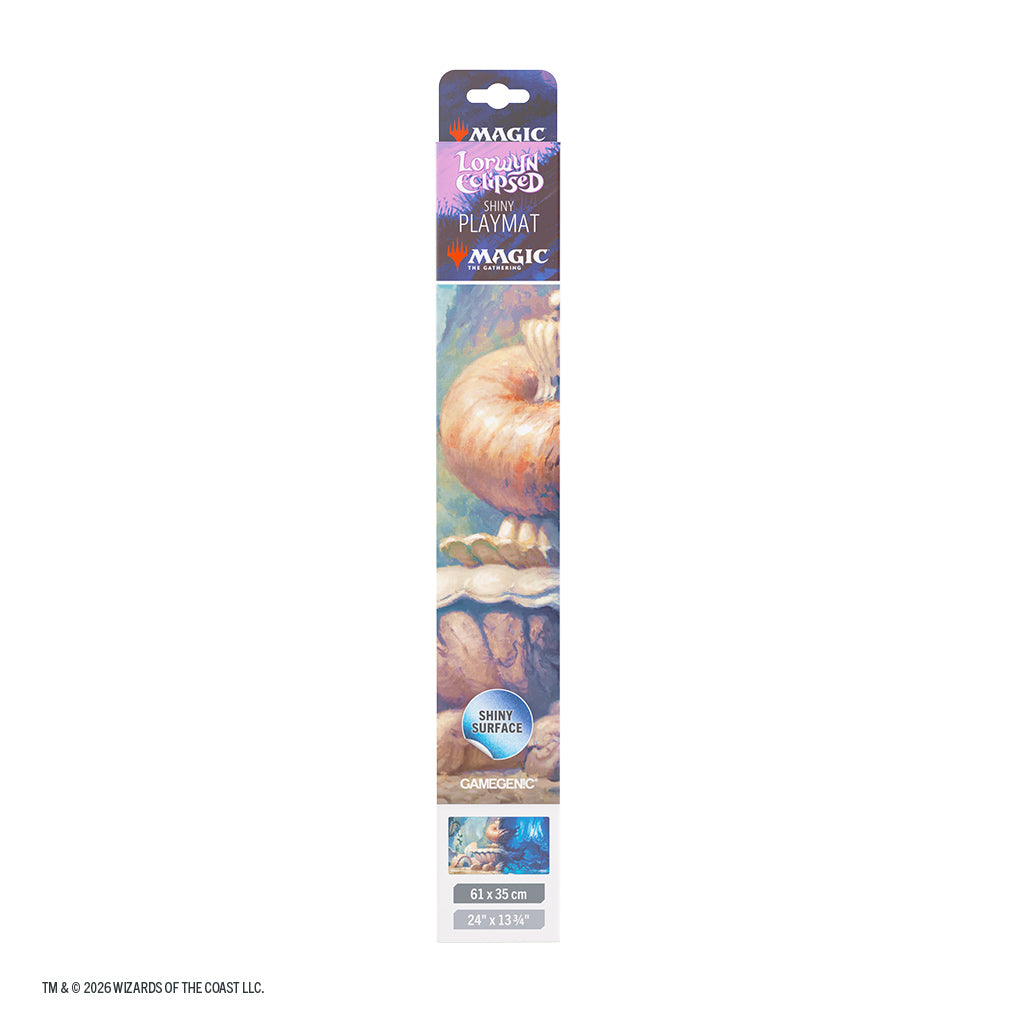 Magic: The Gathering | Lorwyn Prime Shiny Playmat - Hallowed Fountain