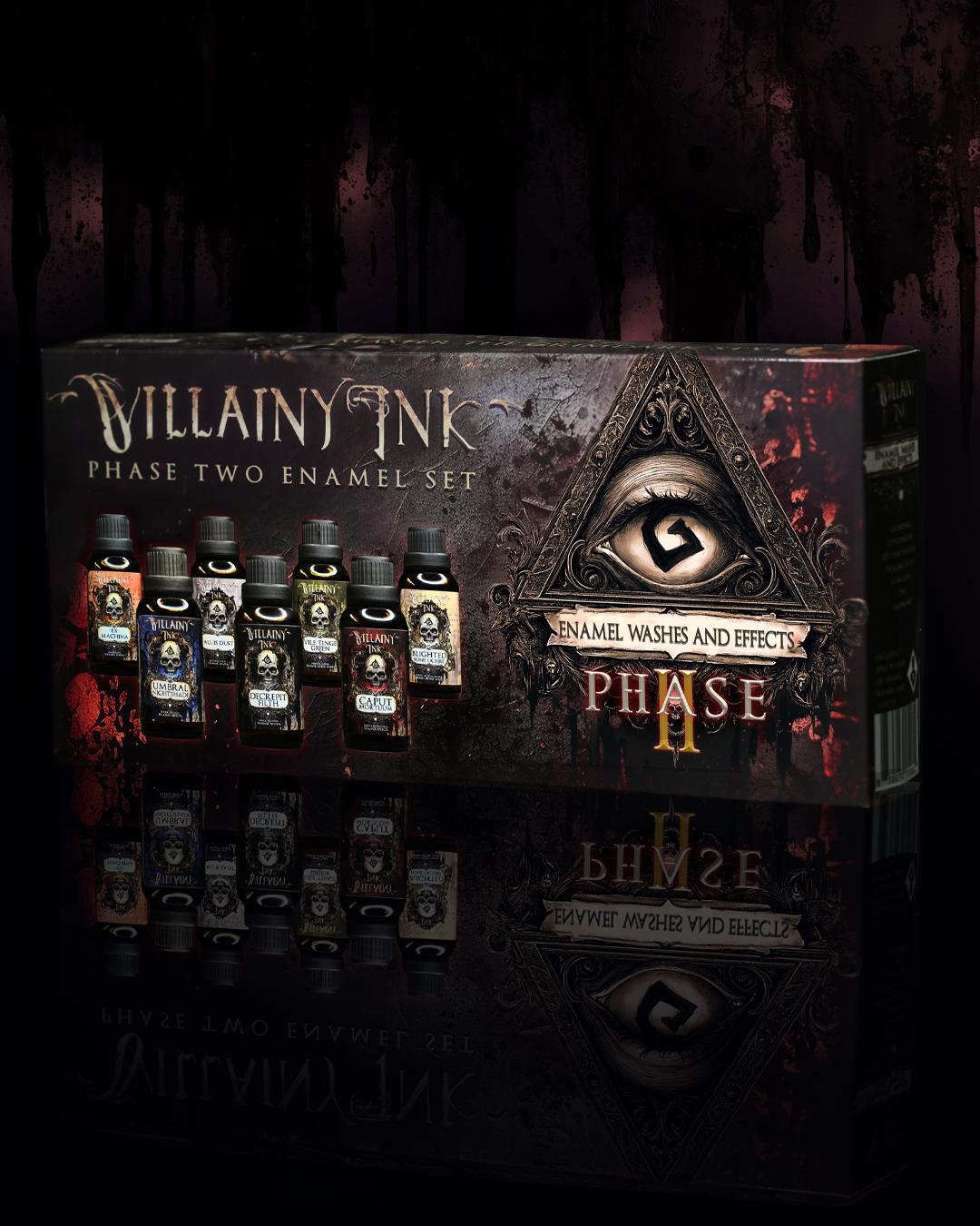 Villainy Ink: Phase Two Enamel Set