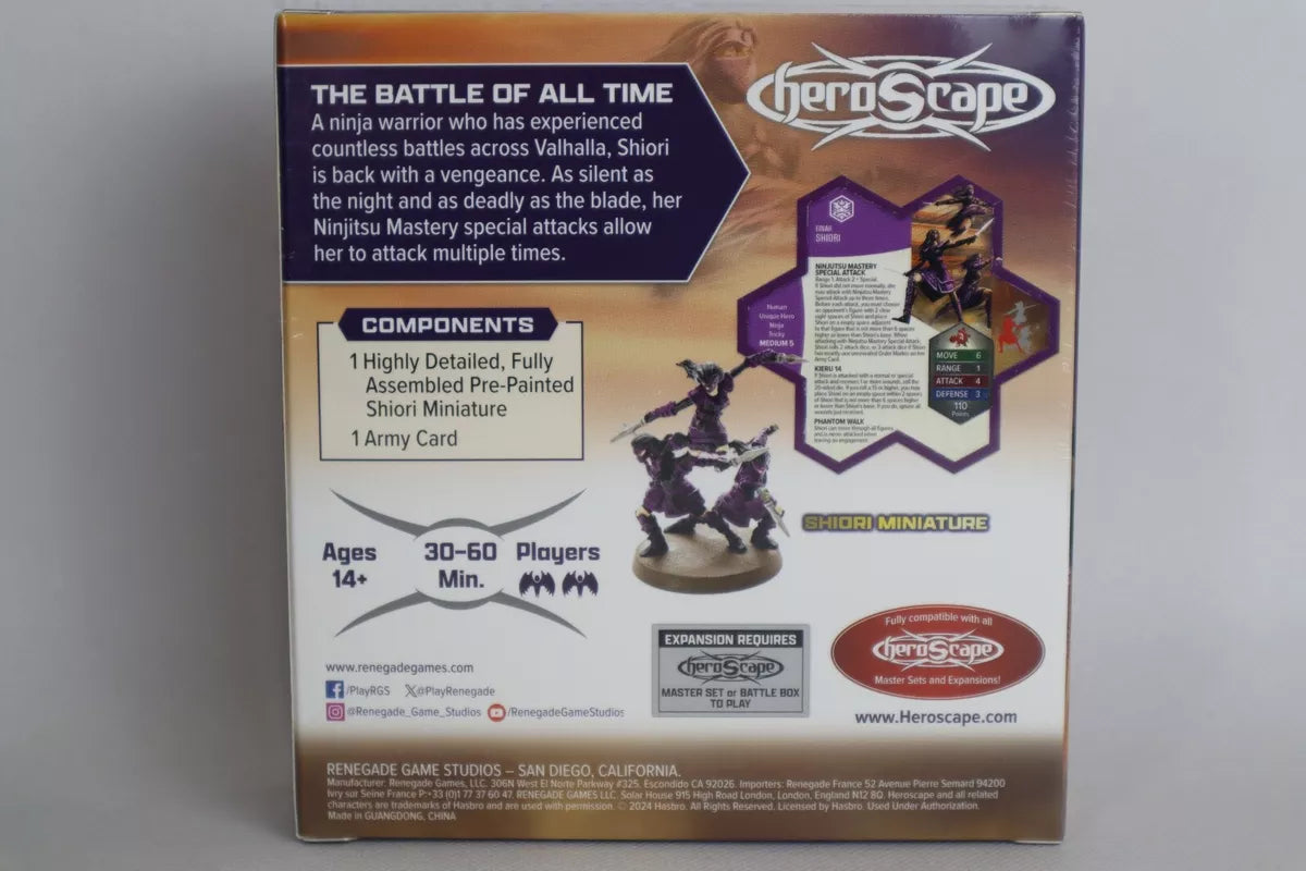 Heroscape: Shiori Miniature