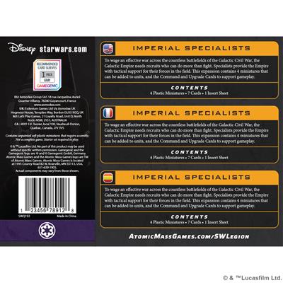 Star Wars Legion - Imperial Specialists