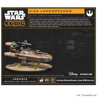 Star Wars Legion - x-34 Landspeeder
