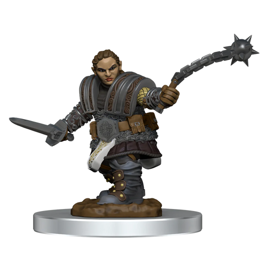 D&D Nolzur’s Marvelous Miniatures: W16 - Dwarf Female Fighter