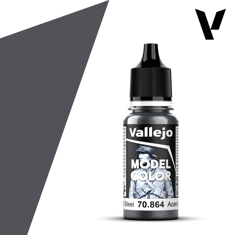 Vallejo Model Color - Natural Steel 70.864