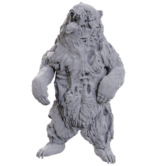 Deep Cuts Unpainted Miniatures: W24 - Zombie Grizzly Bear
