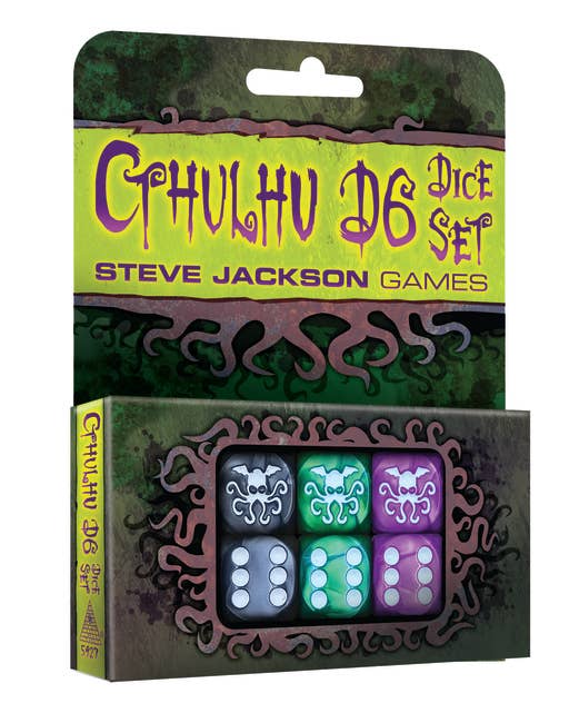 Steve Jackson Games - Cthulhu d6 Dice Set