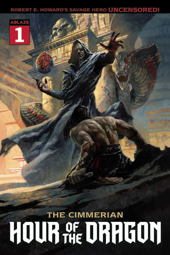 Cimmerian Hour Of Dragon #1 Cover B Secher (Mature)