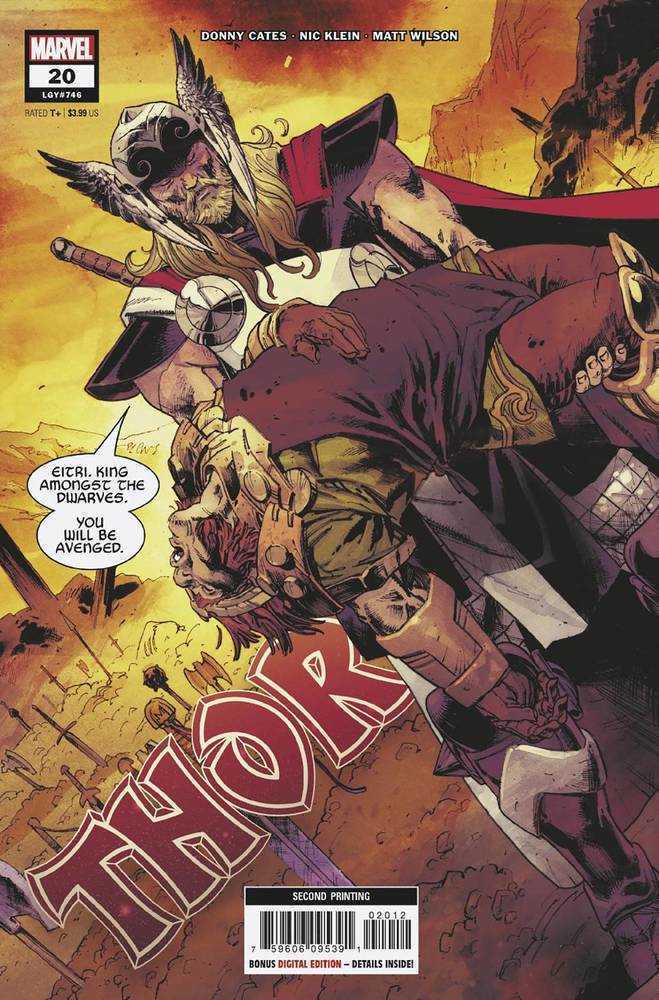 Thor #20 2ND Printing Klein Variant