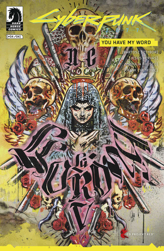 Cyberpunk 2077 You Have My Word #4 (Of 4) Cover A Hervas