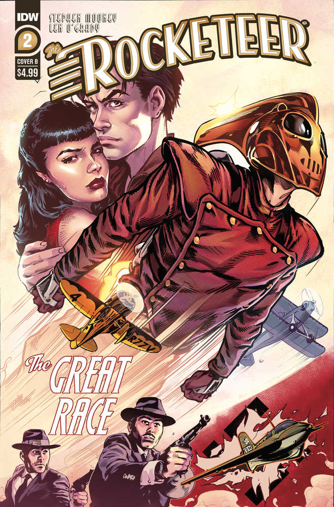 Rocketeer The Great Race #2 (Of 4) Cover B Stephen Mooney