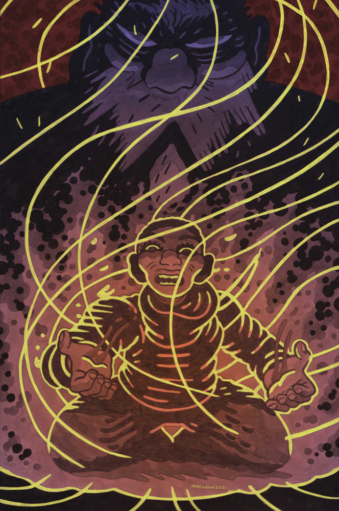 Manor Black Fire In The Blood #4 (Of 4) Cover B Maclean (Mature)