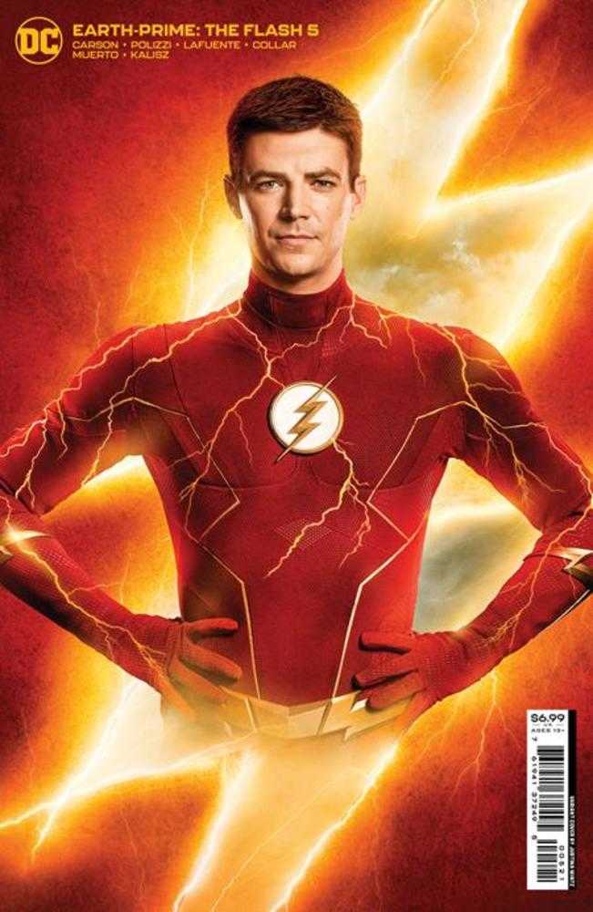 Earth-Prime #5 (Of 6) The Flash Cover B Photo Card Stock Variant