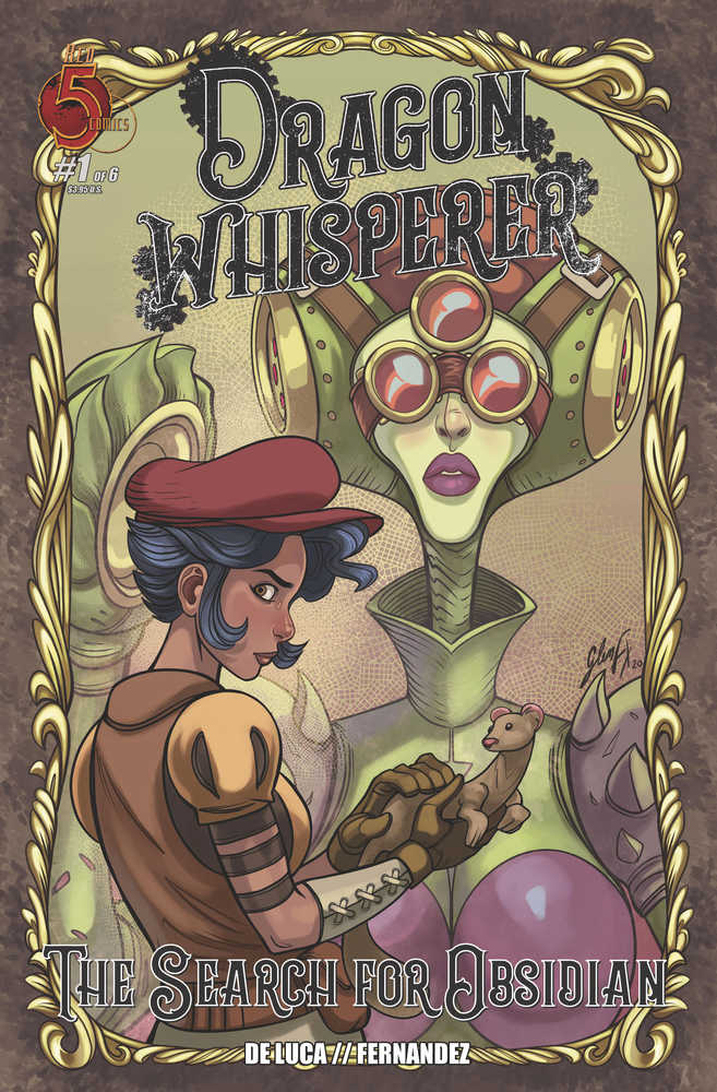 Dragon Whisperer Search For Obsidian #1 Cover A Glen Fernandez