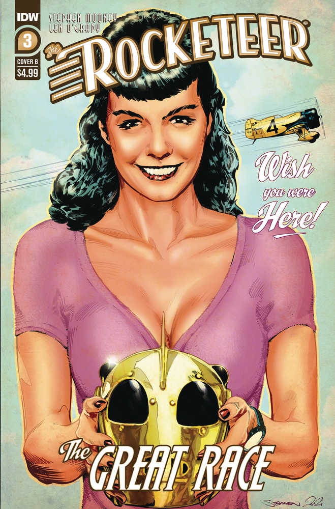 Rocketeer The Great Race #3 (Of 4) Cover B Stephen Mooney