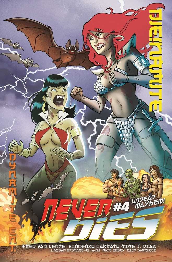 Die!Namite Never Dies #4 Cover A Fleecs
