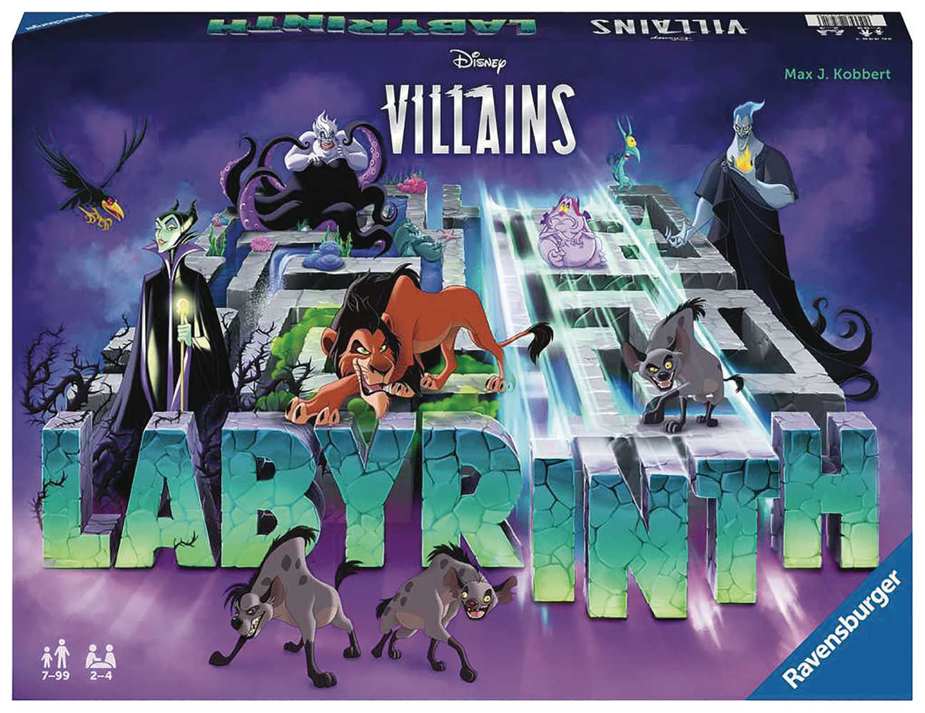 Disney Villians Labyrinth Board Game