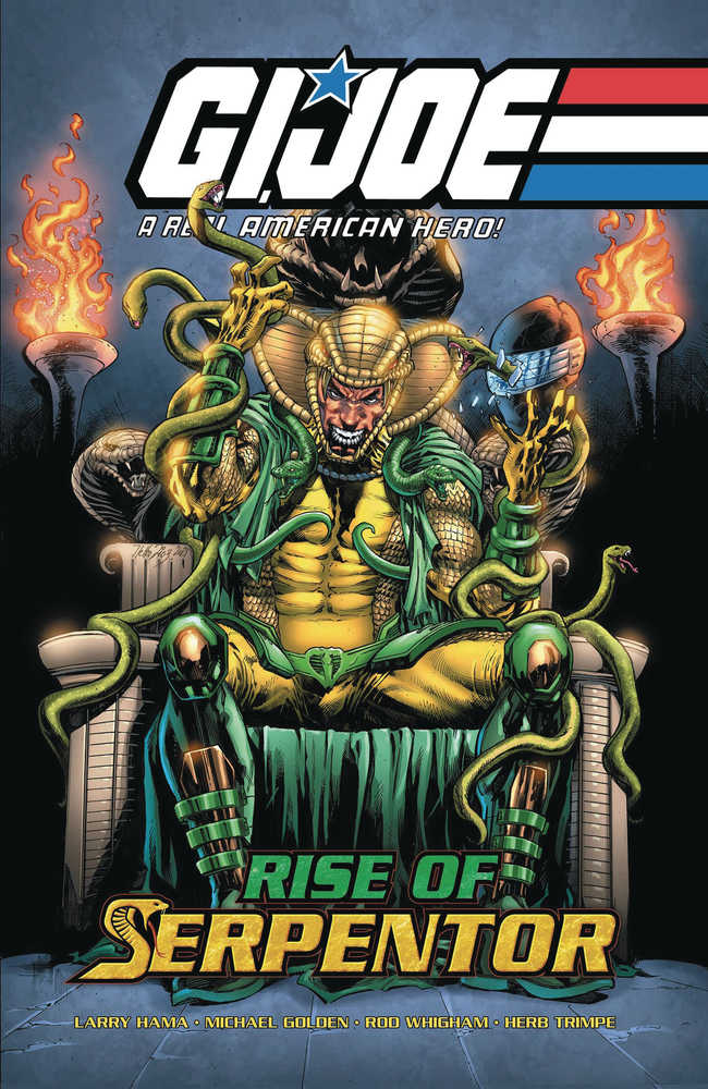 G.I. Joe Real American Hero Hardcover Rise Of Serpentor