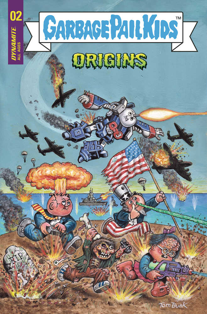 Garbage Pail Kids Origins #2 Cover A Bunk