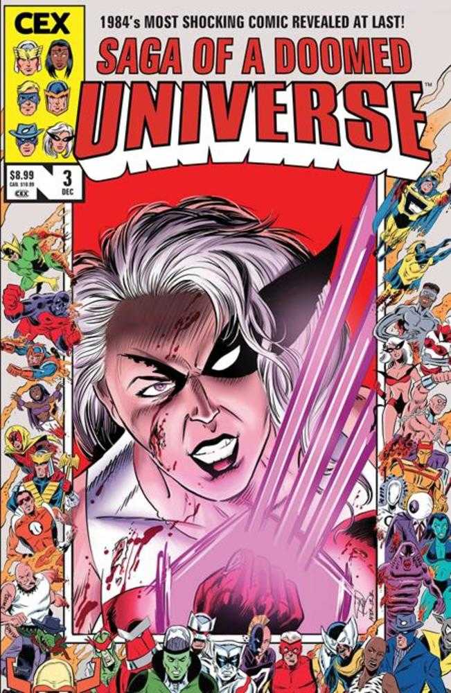 Saga Of A Doomed Universe #3 (Of 3) Cover D Scott Reed Marvel Anniversary Frame Homage Variant