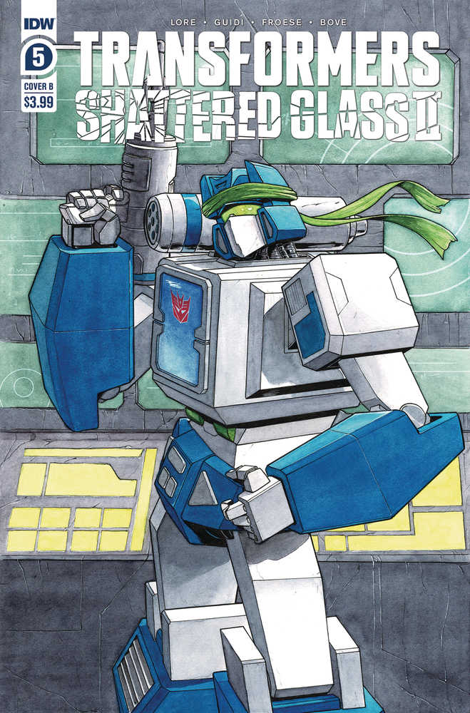 Transformers Shattered Glass II #5 Cover B Kershaw