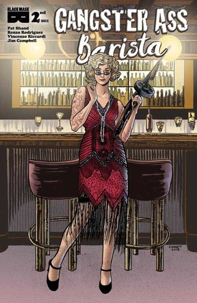 Gangster Ass Barista #2 Cover D Daniel Cooney Variant (Mature)